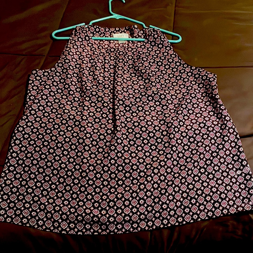 Ann Taylor Loft sleeveless blouse